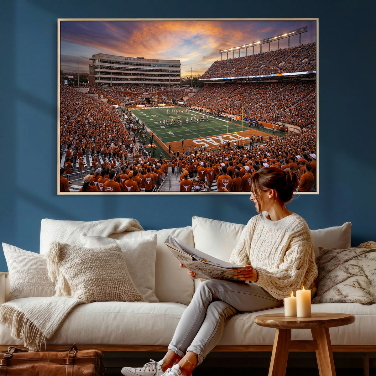 23560699-MGV-CV-36X24 - Stadium Wall Art Canvas Print