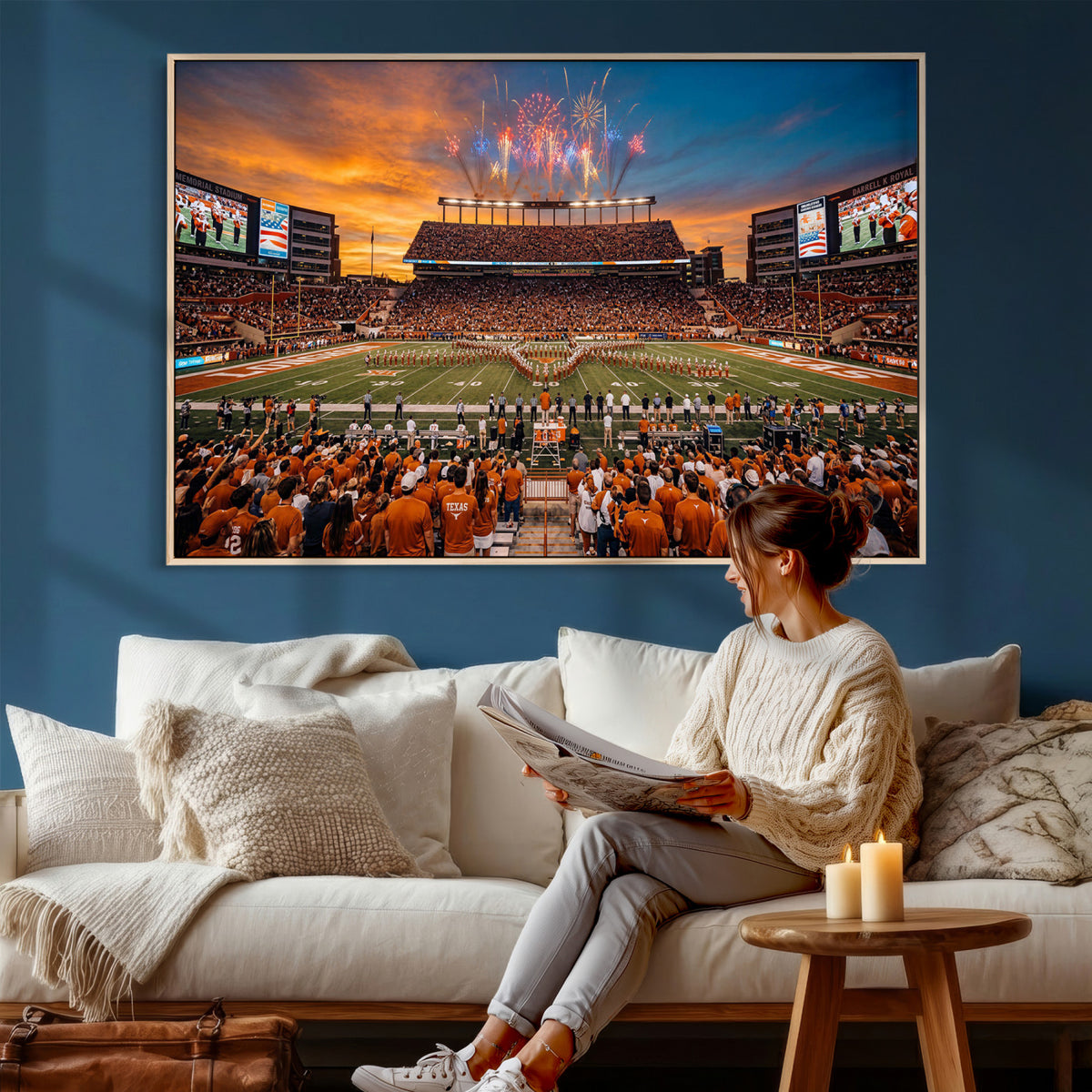 75031291-MGV-CV-36X24 - Stadium Wall Art Canvas Print