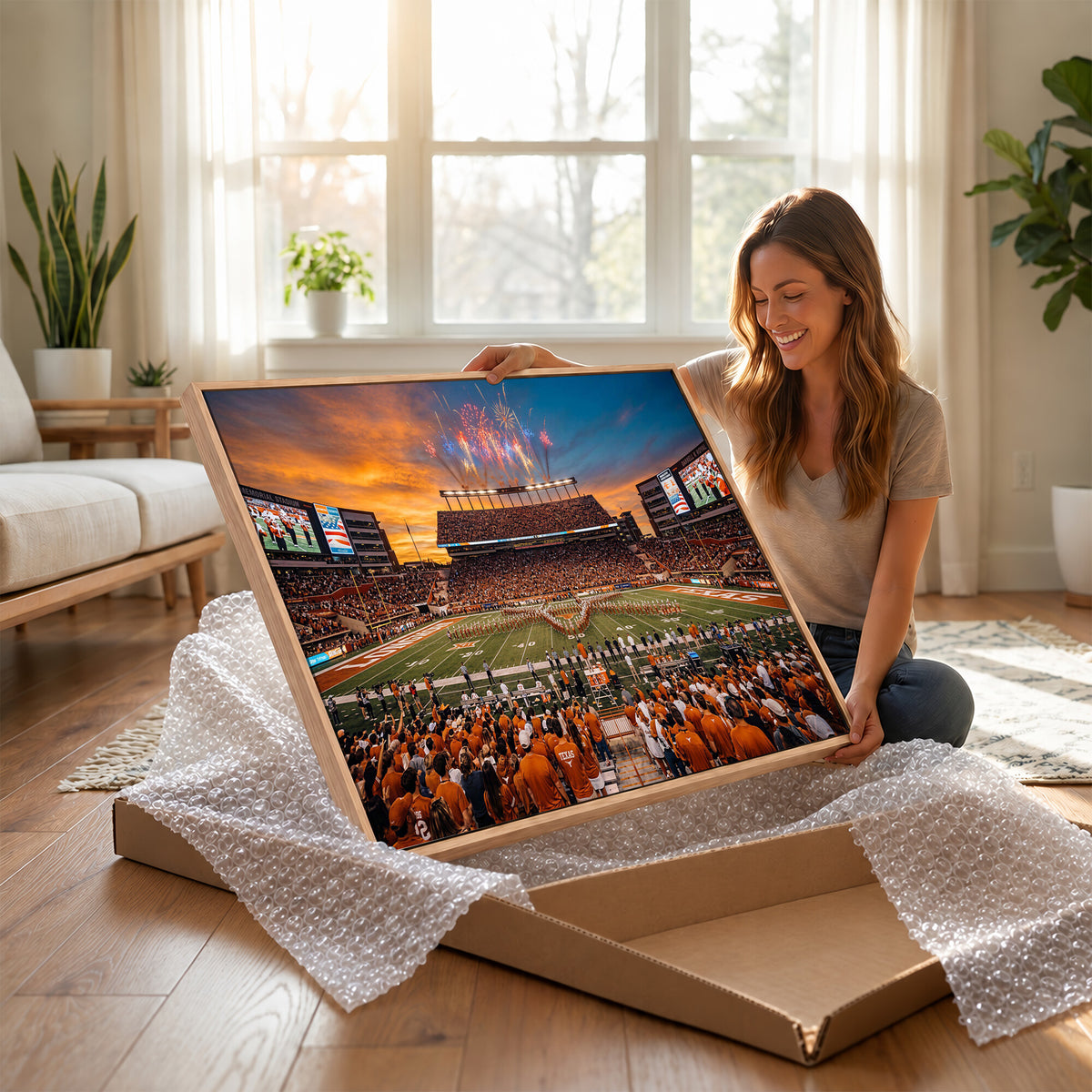 75031291-MGV-CV-36X24 - Stadium Wall Art Canvas Print