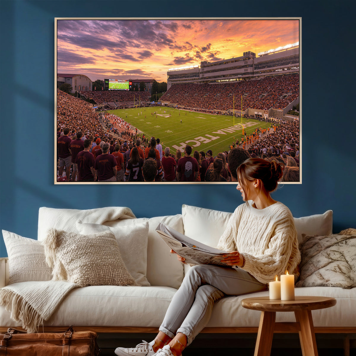 20221405-MGV-CV-36X24 - Stadium Wall Art Canvas Print