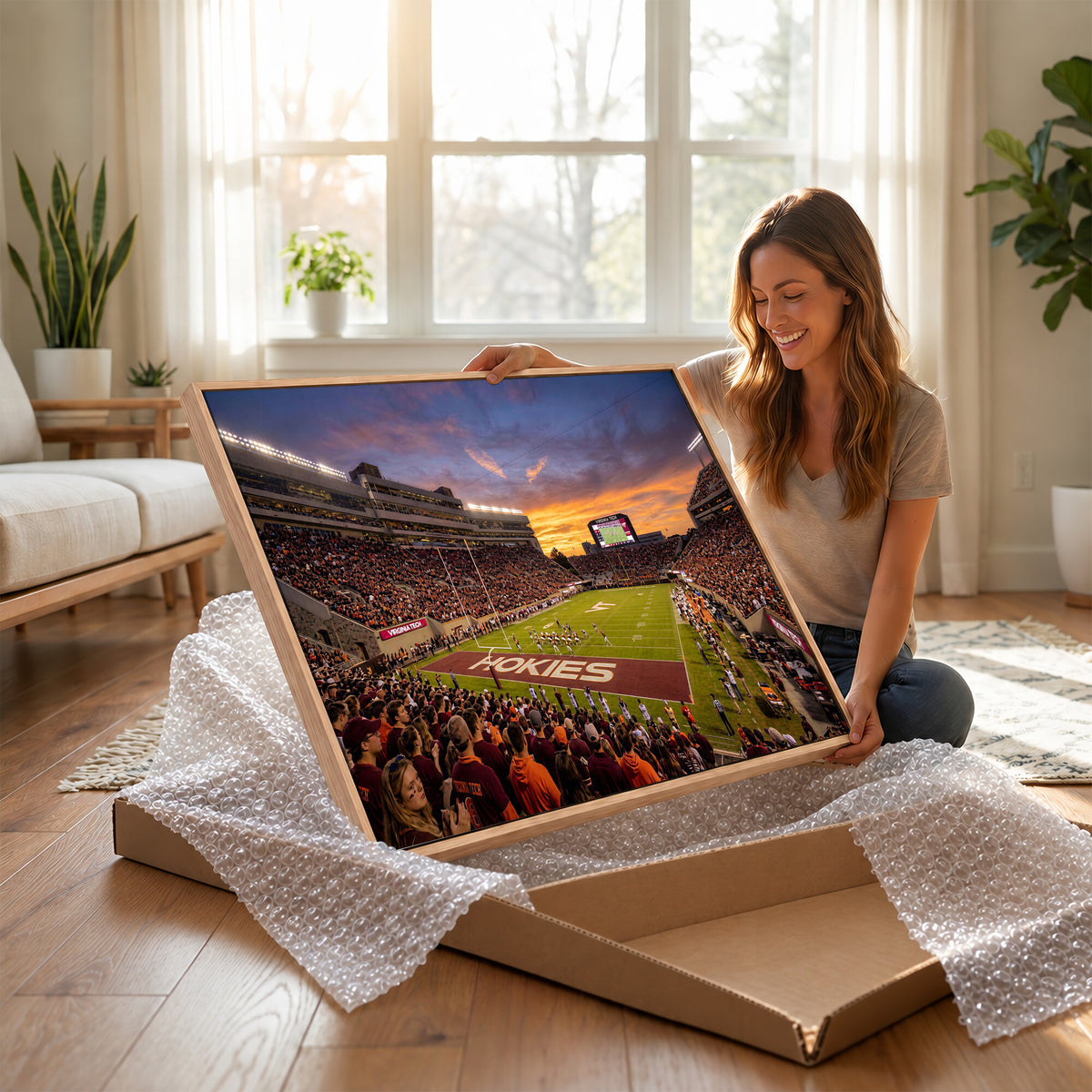 87141841-MGV-CV-36X24 - Stadium Wall Art Canvas Print