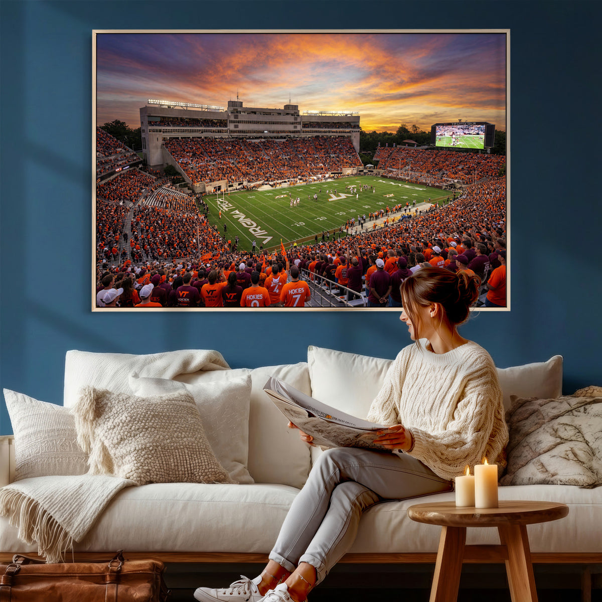 23178259-MGV-CV-36X24 - Stadium Wall Art Canvas Print