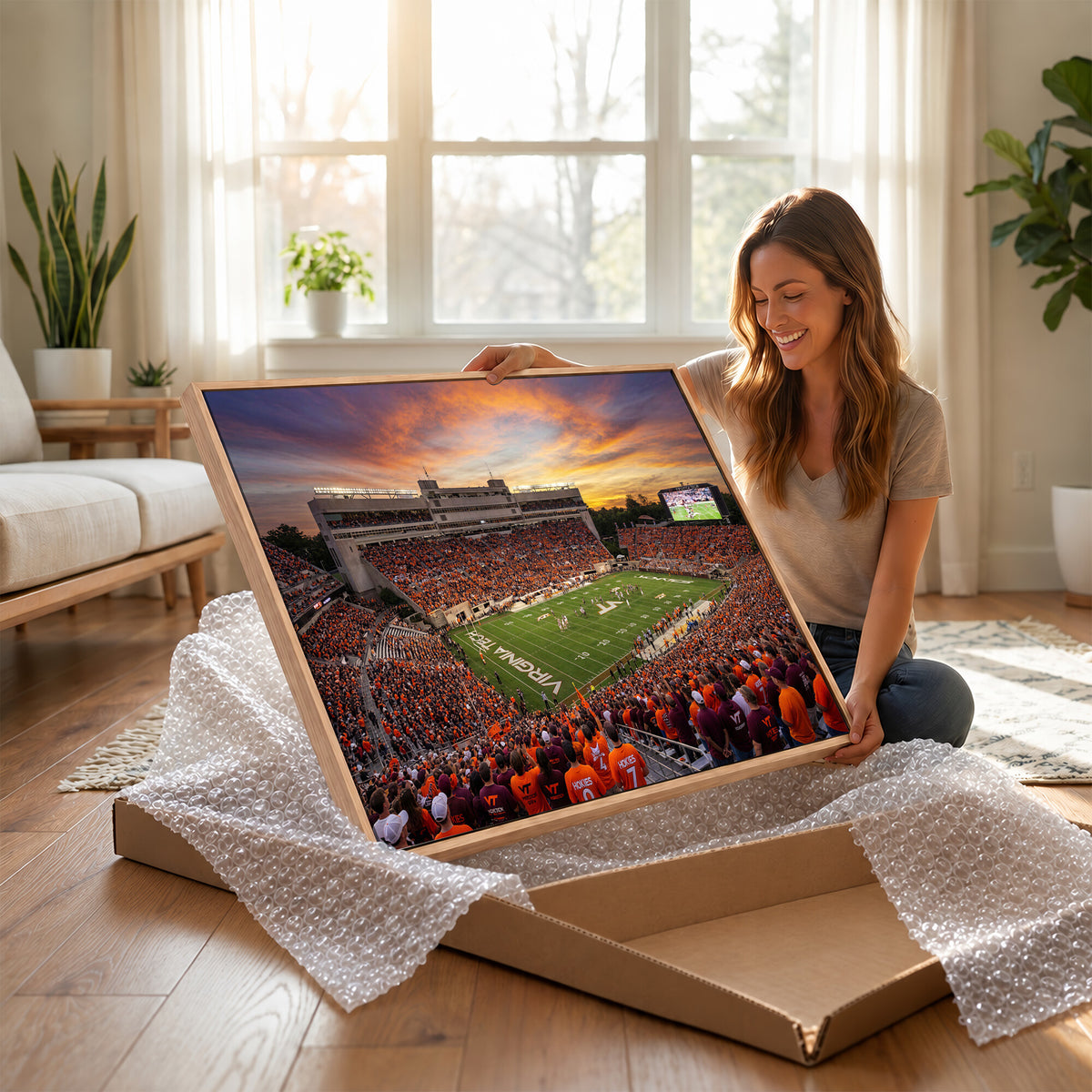 23178259-MGV-CV-36X24 - Stadium Wall Art Canvas Print