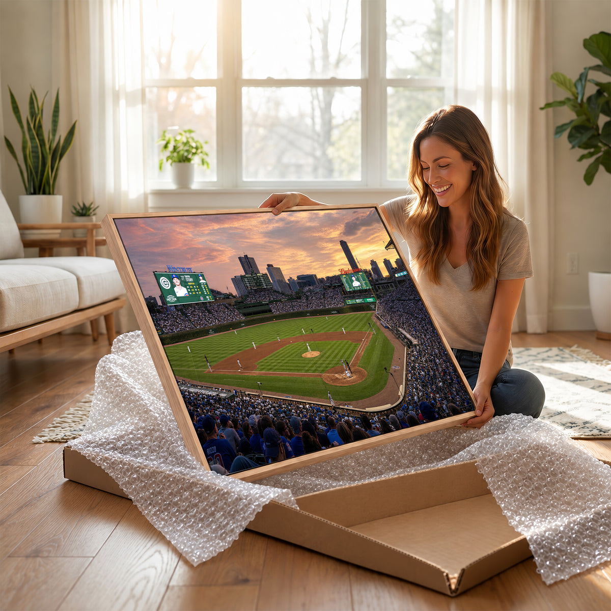 41641466-MGV-CV-36X24 - Stadium Wall Art Canvas Print