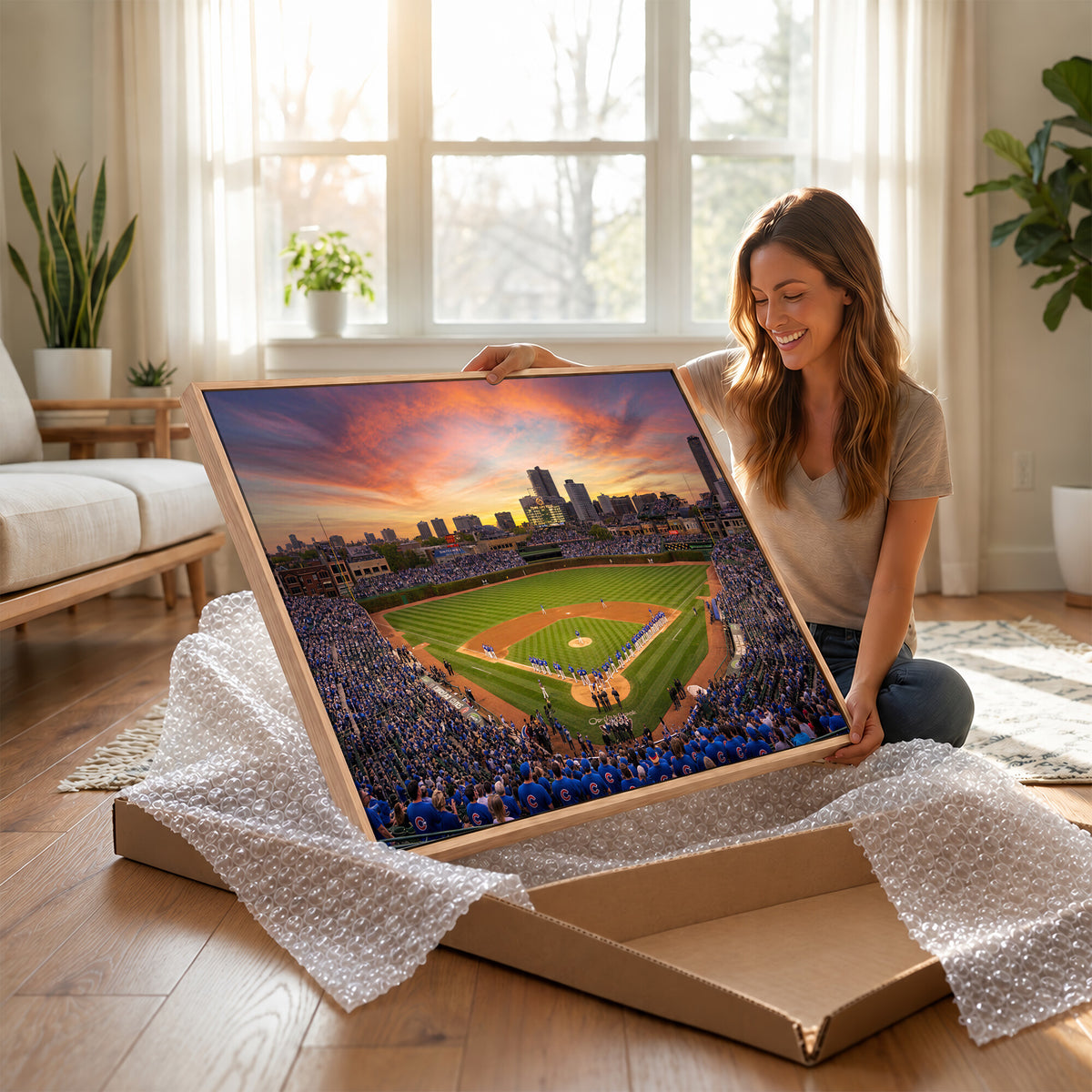 42812246-MGV-CV-36X24 - Stadium Wall Art Canvas Print