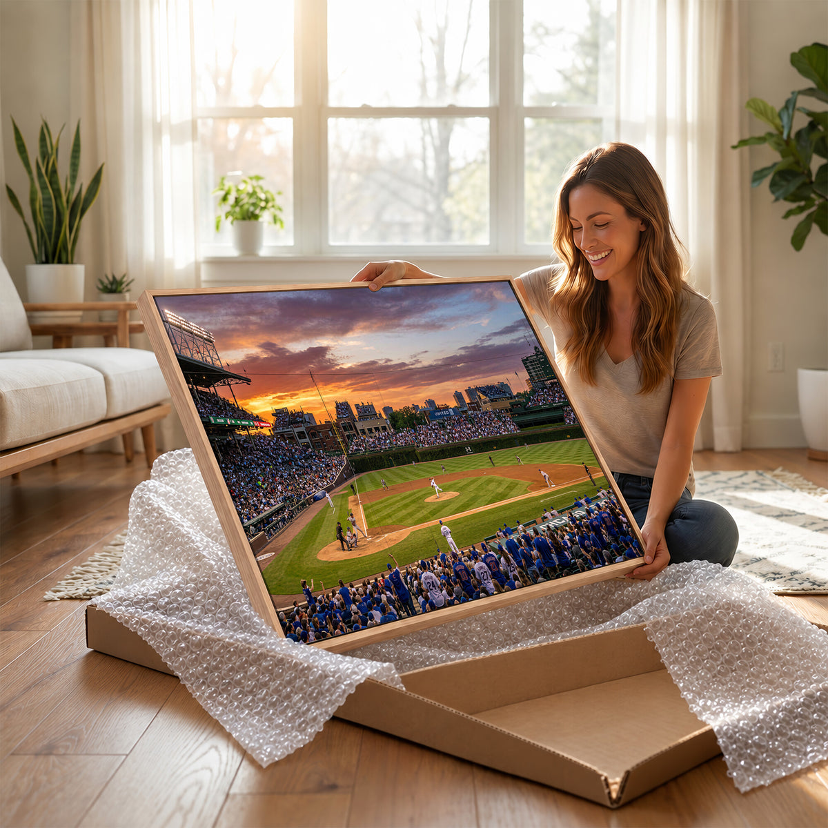 71103551-MGV-CV-36X24 - Stadium Wall Art Canvas Print