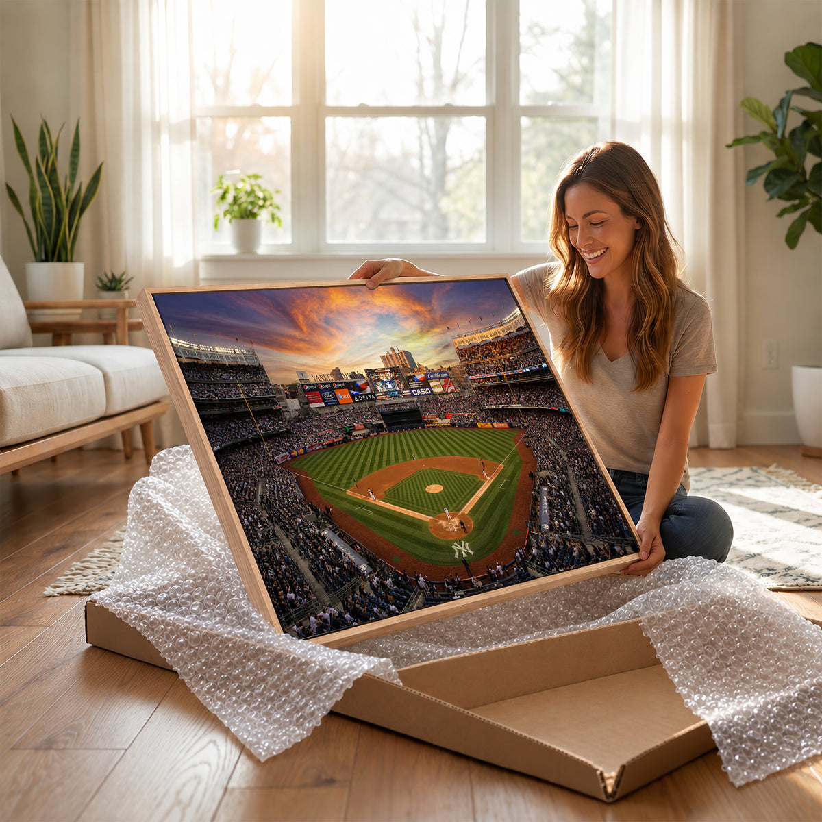 71157927-MGV-CV-36X24 - Stadium Wall Art Canvas Print