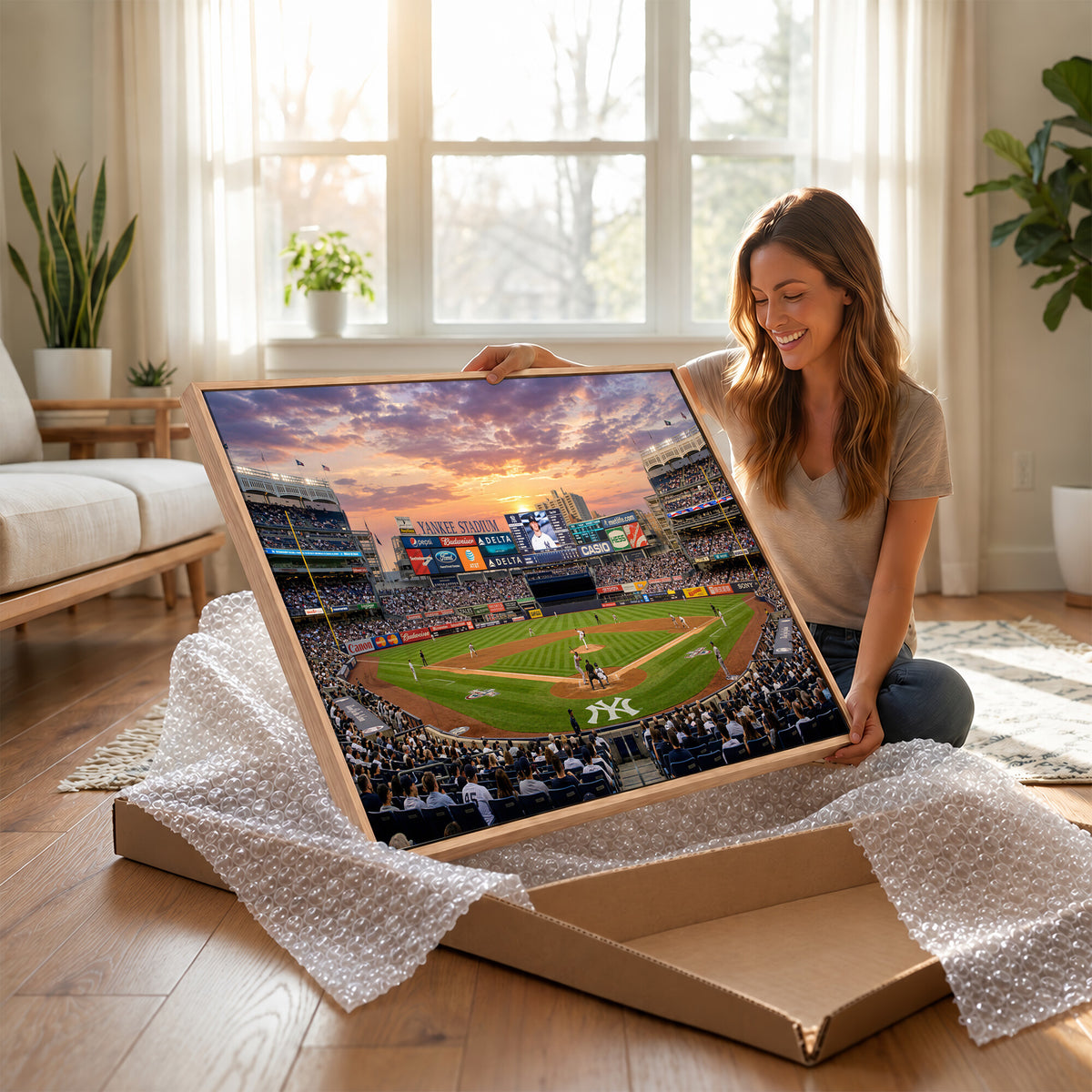 26297292-MGV-CV-36X24 - Stadium Wall Art Canvas Print