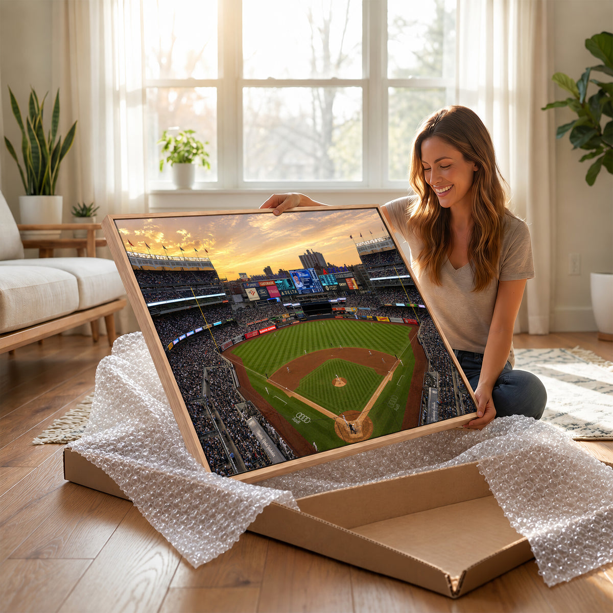 17396699-MGV-CV-36X24 - Stadium Wall Art Canvas Print