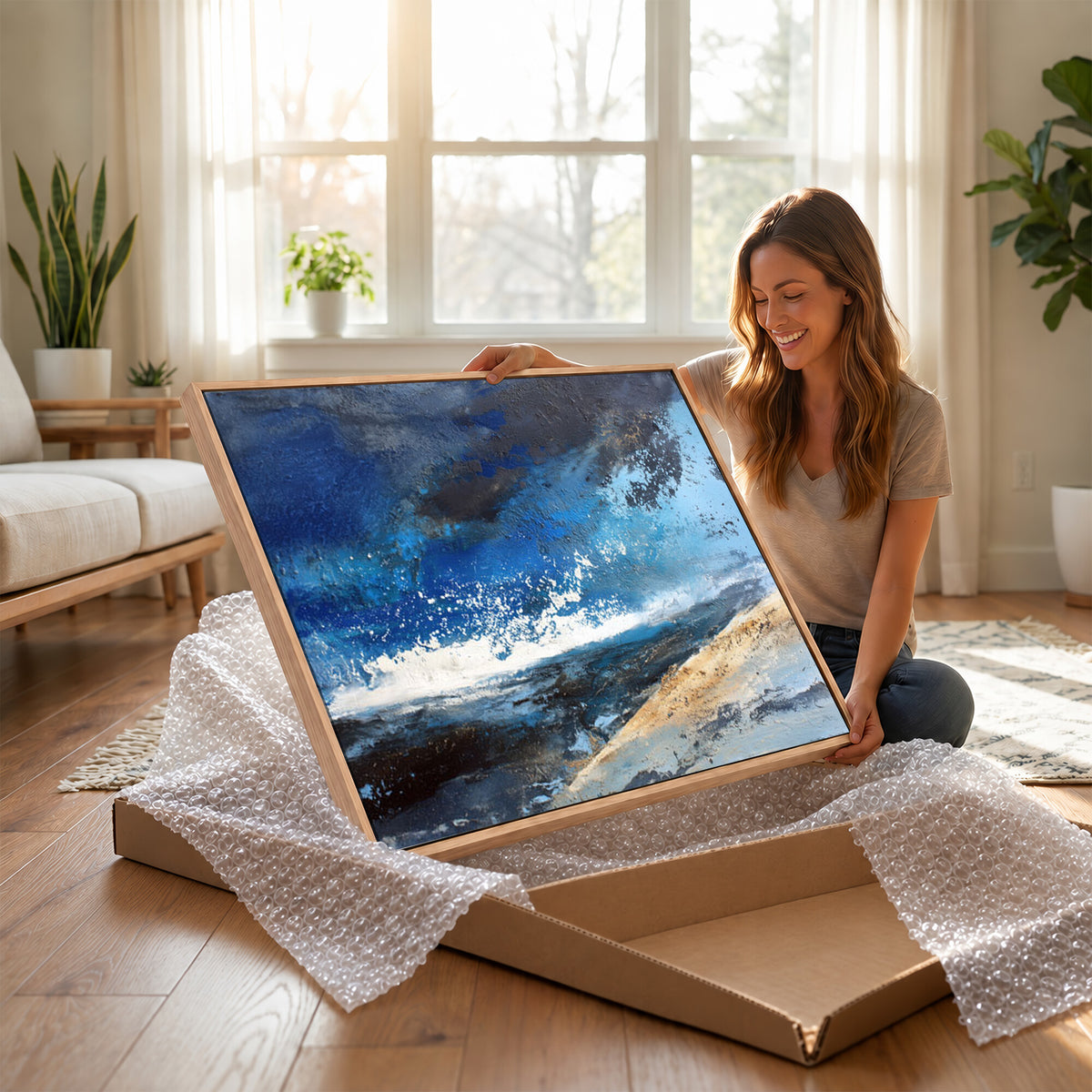 72157369-_Poster-30x20 - Extra Large Abstract Wall Art Canvas Print