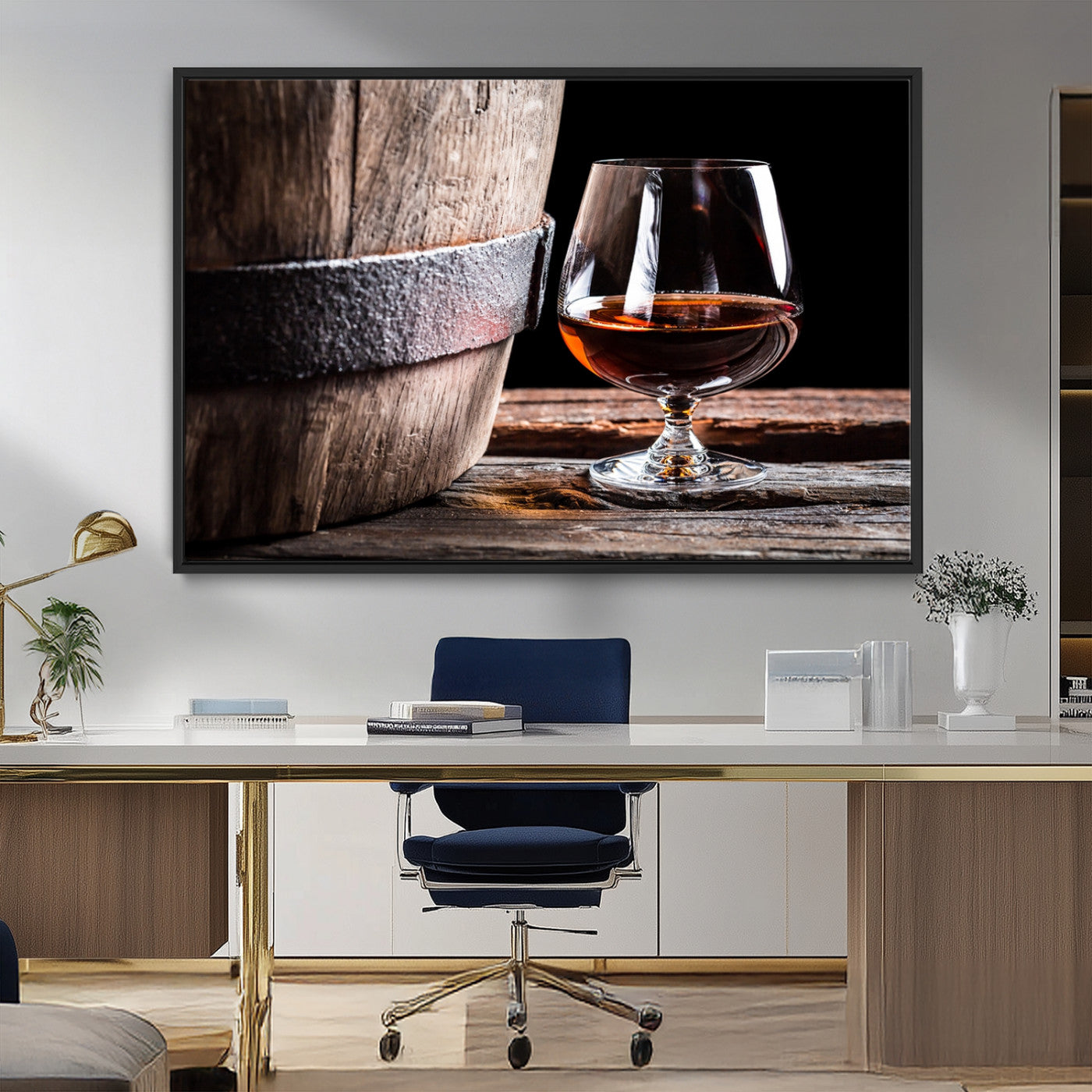 MGV-FC-36X24 - Scots Whiskey Wall Art Canvas Print