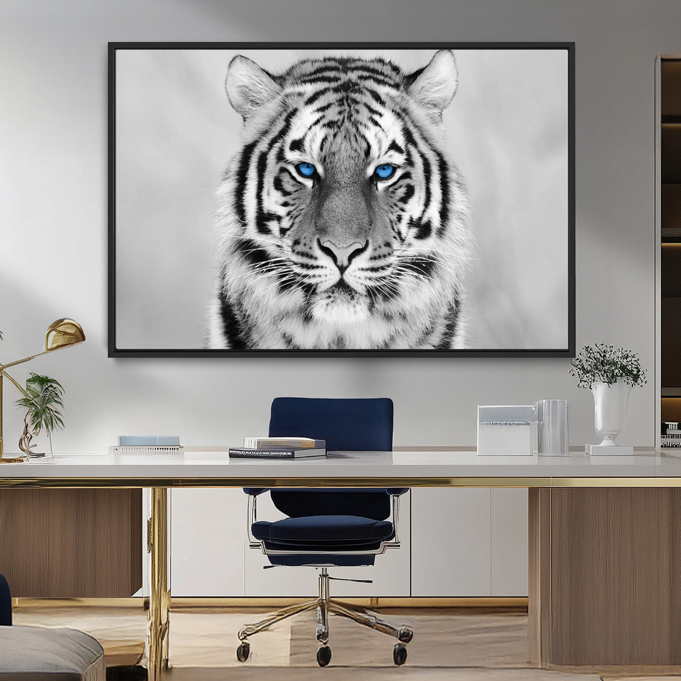 MGV-FC-36X24 - Tiger Canvas Artwork Wall Art Print