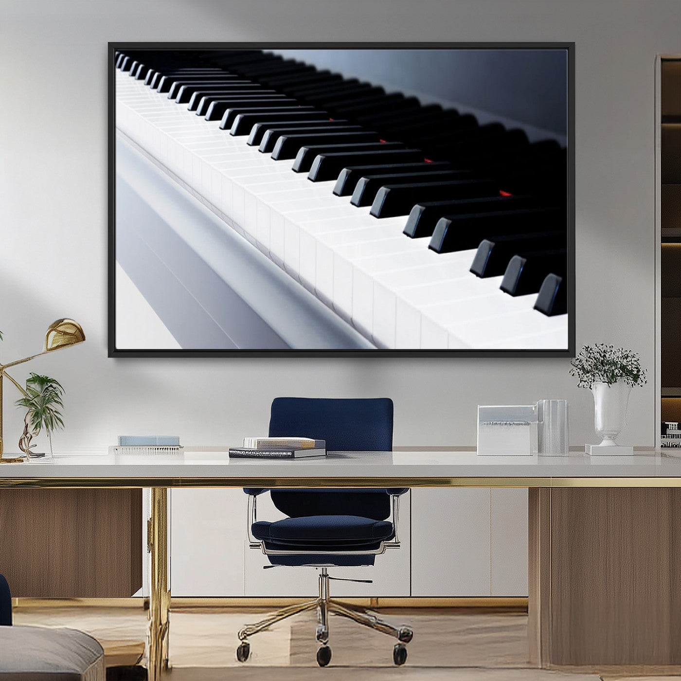 MGV-FC-36X24 - Piano Artwork Canvas Wall Art Print