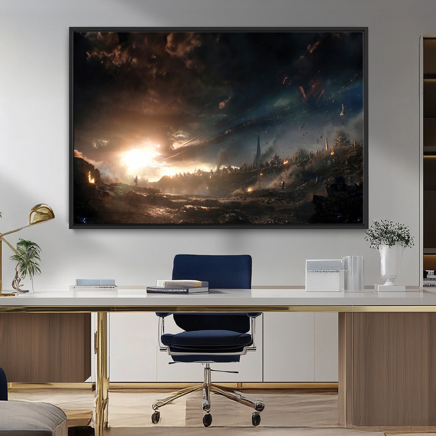 MGV-FC-36X24 - Avengers Planet Wall Art Canvas Print