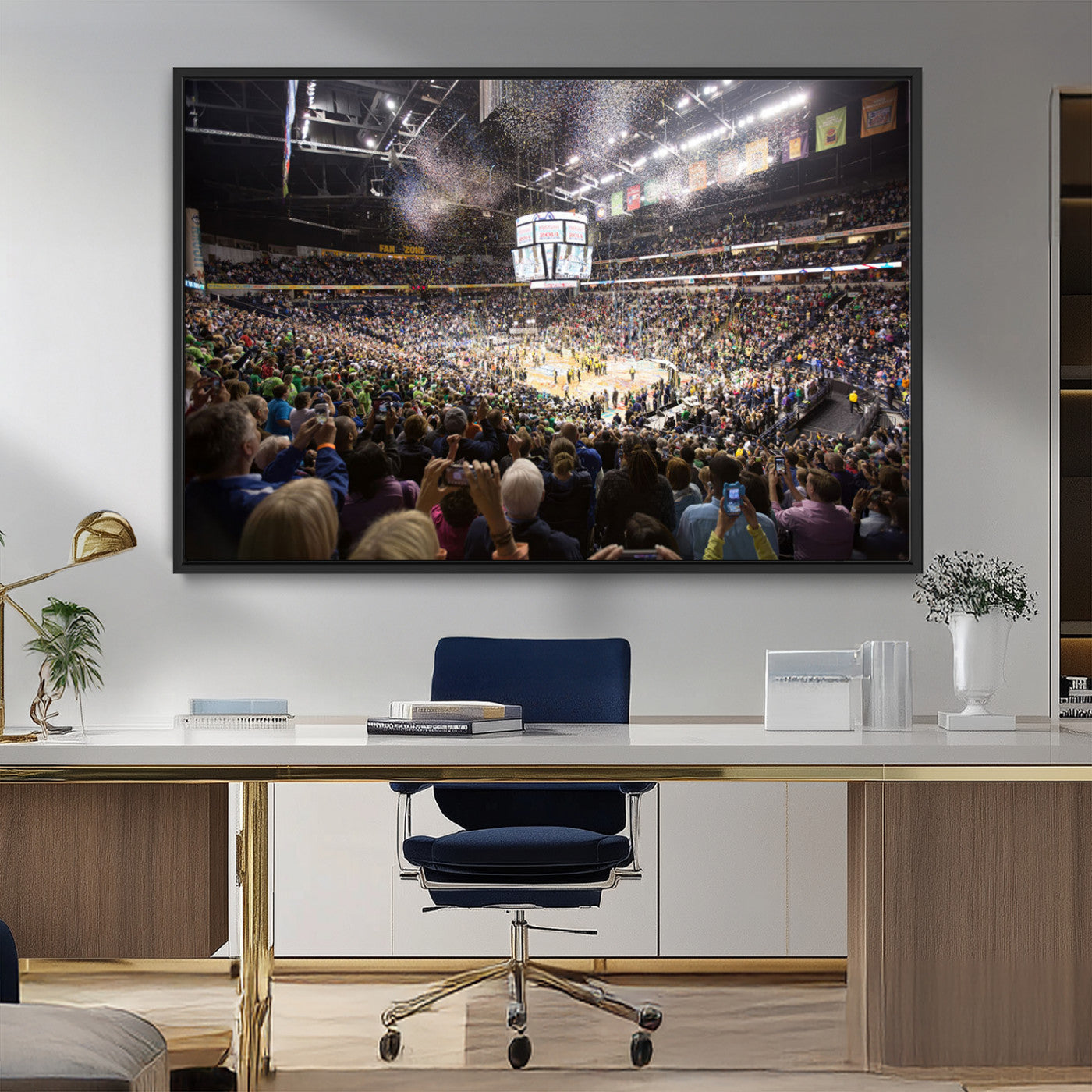 MGV-FC-36X24 - Bridgestone Arena Wall Art Canvas | Nashville Predators Hockey Team Print | Canvas Print | Ready to