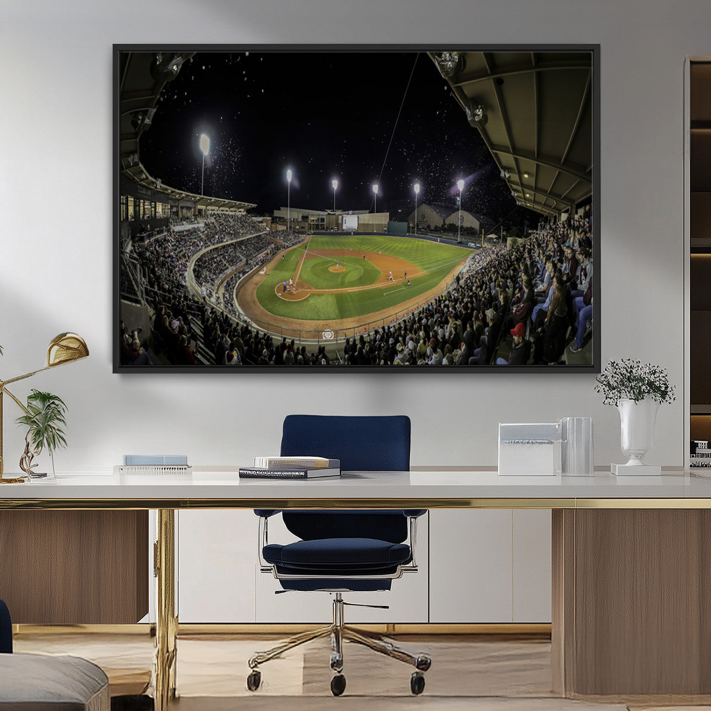 MGV-FC-36X24 - Olsen Field at Blue Bell Park - Texas A&M Aggies Baseball Stadium Wall Art Canvas Print