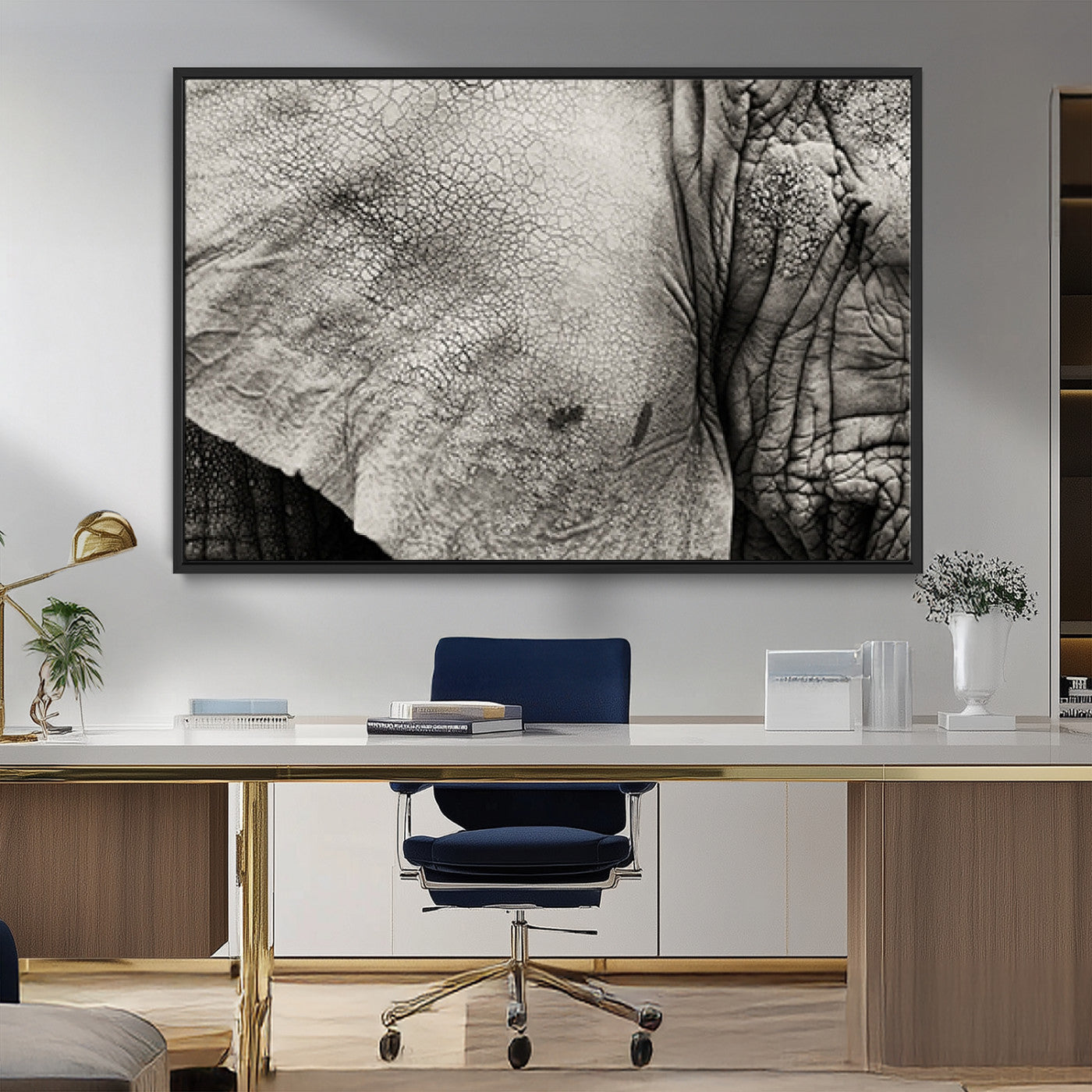 MGV-FC-36X24 - Elephant Wall Art Canvas Print