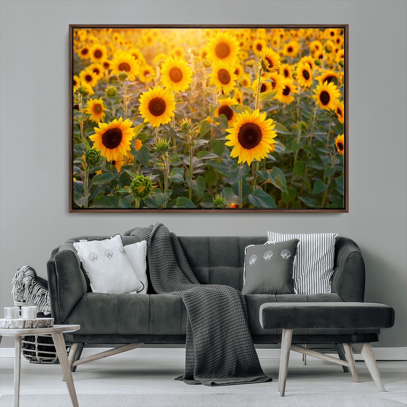 MGV-FC-36X24 - Sunflower Sunshine Wall Art Canvas Print