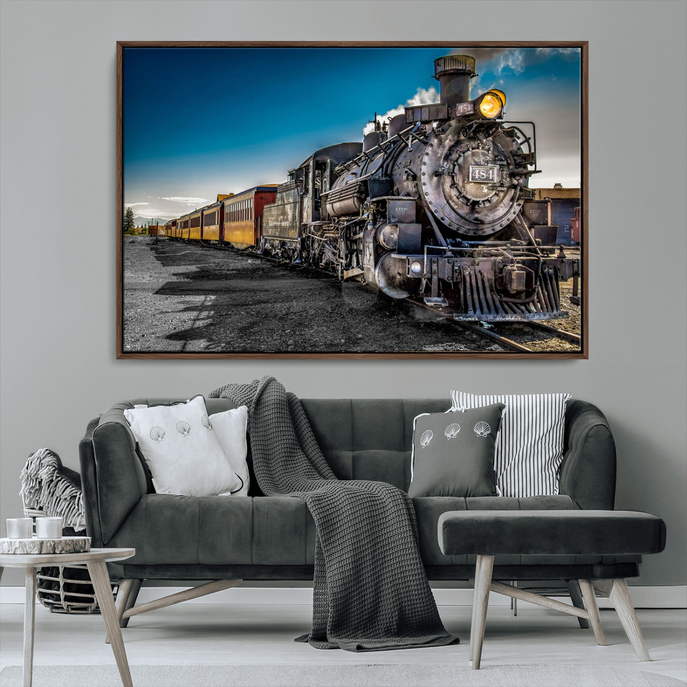 MGV-FC-36X24 - Train Wall Art Canvas Print
