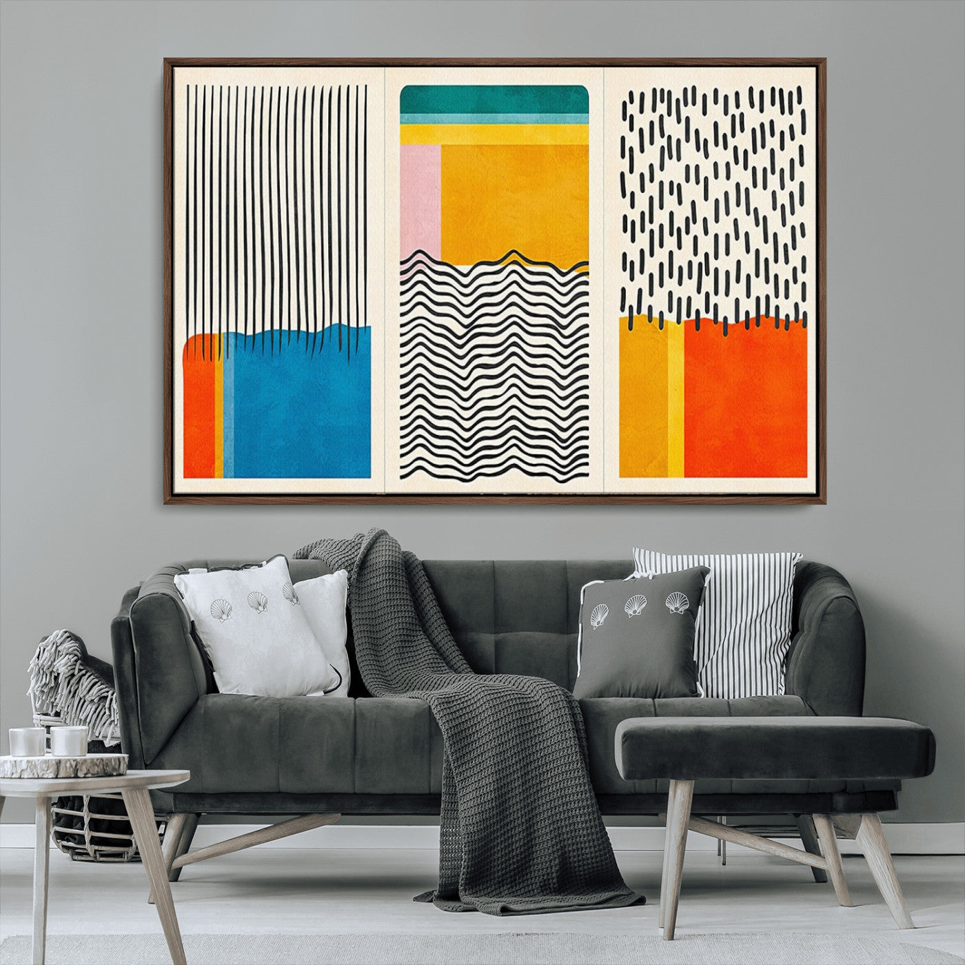 MGV-FC-36X24 - Canvas Print Wall Art Abstract Illustrs Art Boho