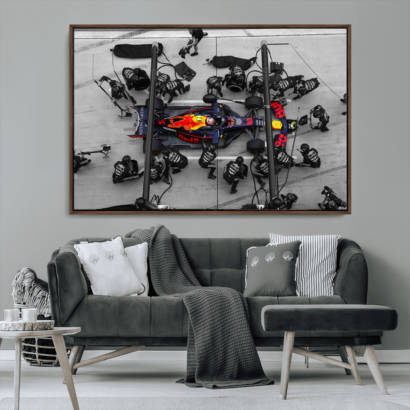 MGV-FC-36X24 - RedBull Formula 1 Canvas Wall Art Print