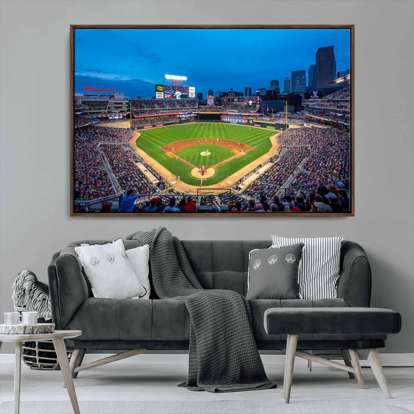 MGV-FC-36X24 - Target Field Stadium Wall Art - Minnesota Twins Baseball Print