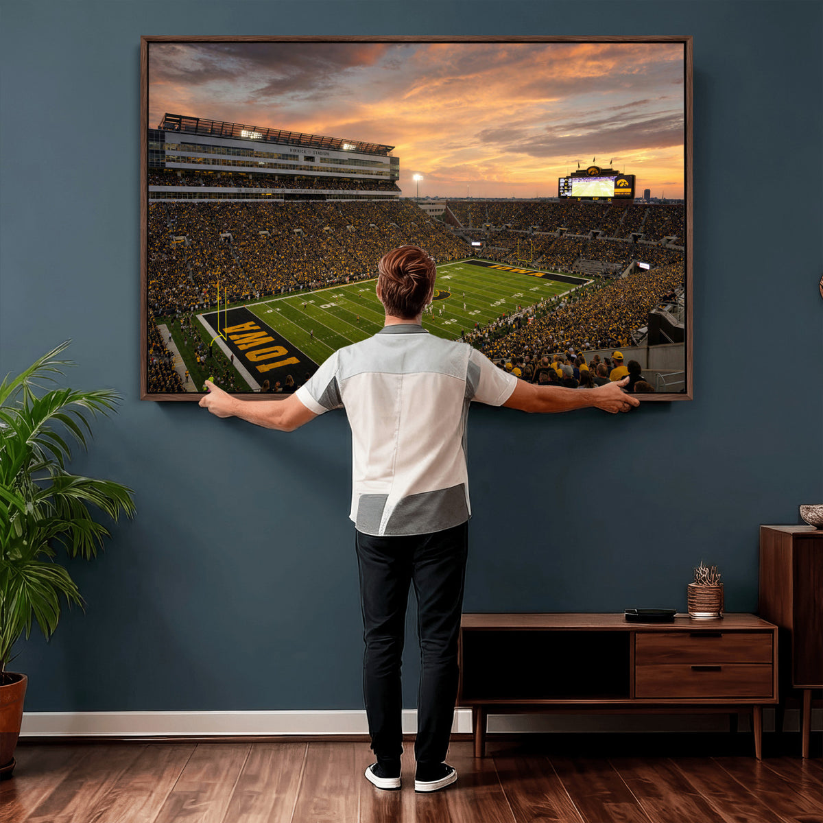 84993181-MGV-CV-36X24 - Stadium Wall Art Canvas Print