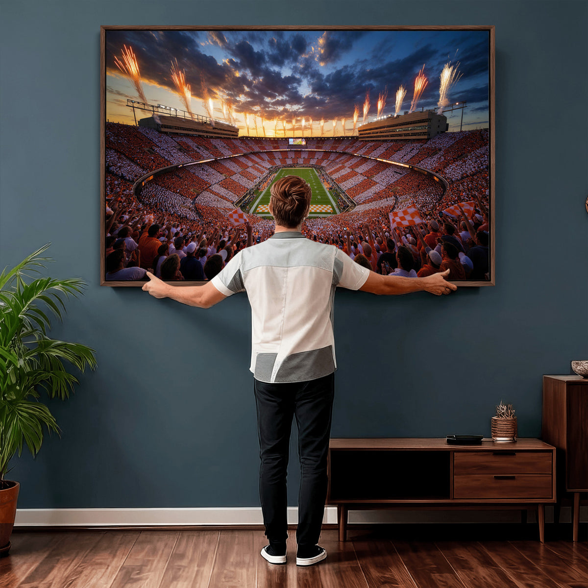 29672818-MGV-CV-36X24 - Stadium Wall Art Canvas Print
