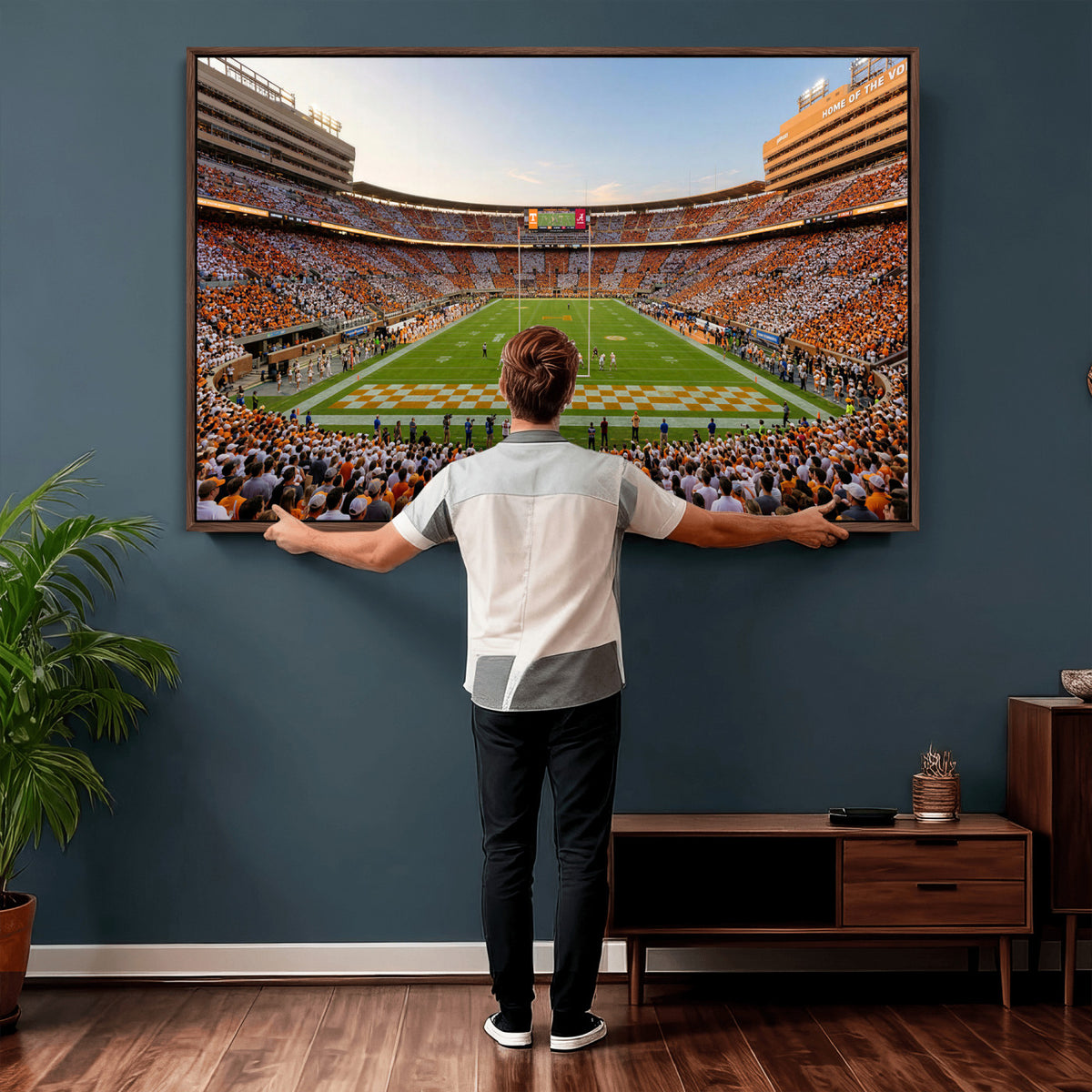 74509135-MGV-CV-36X24 - Stadium Wall Art Canvas Print