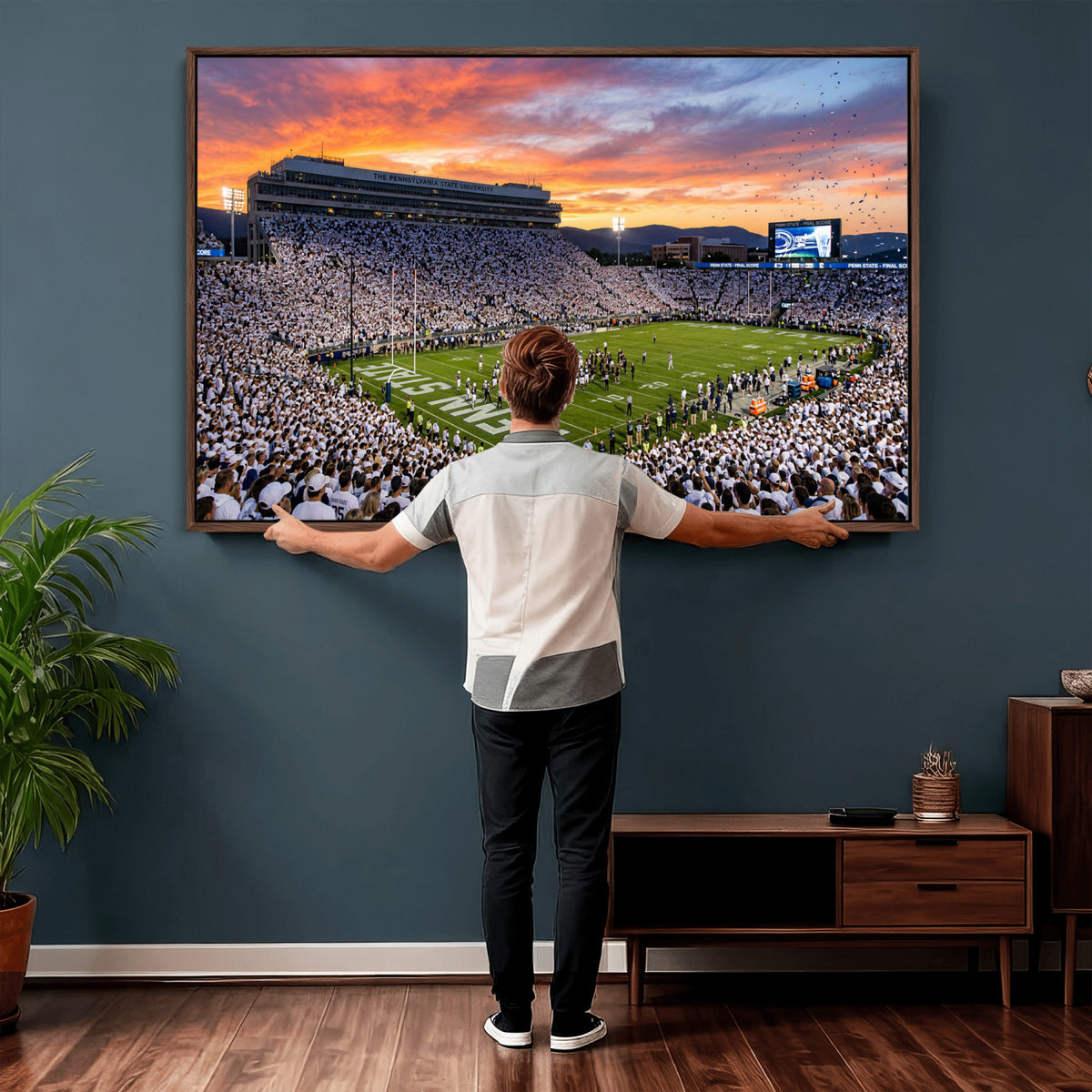 73603863-MGV-CV-36X24 - Stadium Wall Art Canvas Print