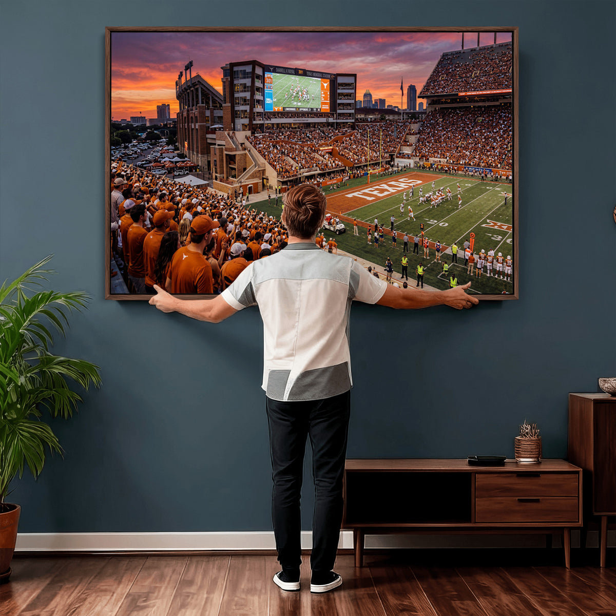 23743181-MGV-CV-36X24 - Stadium Wall Art Canvas Print