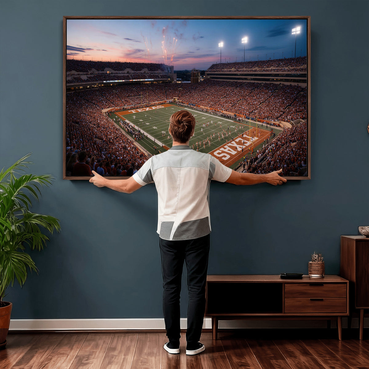 31666911-MGV-CV-36X24 - Stadium Wall Art Canvas Print