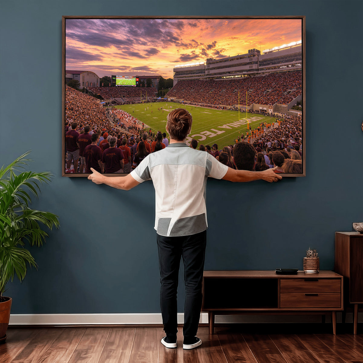 20221405-MGV-CV-36X24 - Stadium Wall Art Canvas Print