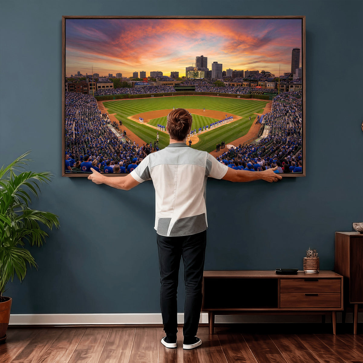 42812246-MGV-CV-36X24 - Stadium Wall Art Canvas Print