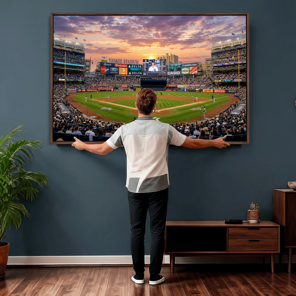 26297292-MGV-CV-36X24 - Stadium Wall Art Canvas Print