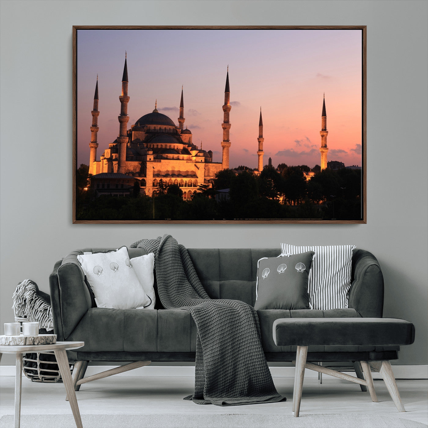MGV-FC-36X24 - Wall Art Turkey Istanbul Skyline Canvas Print