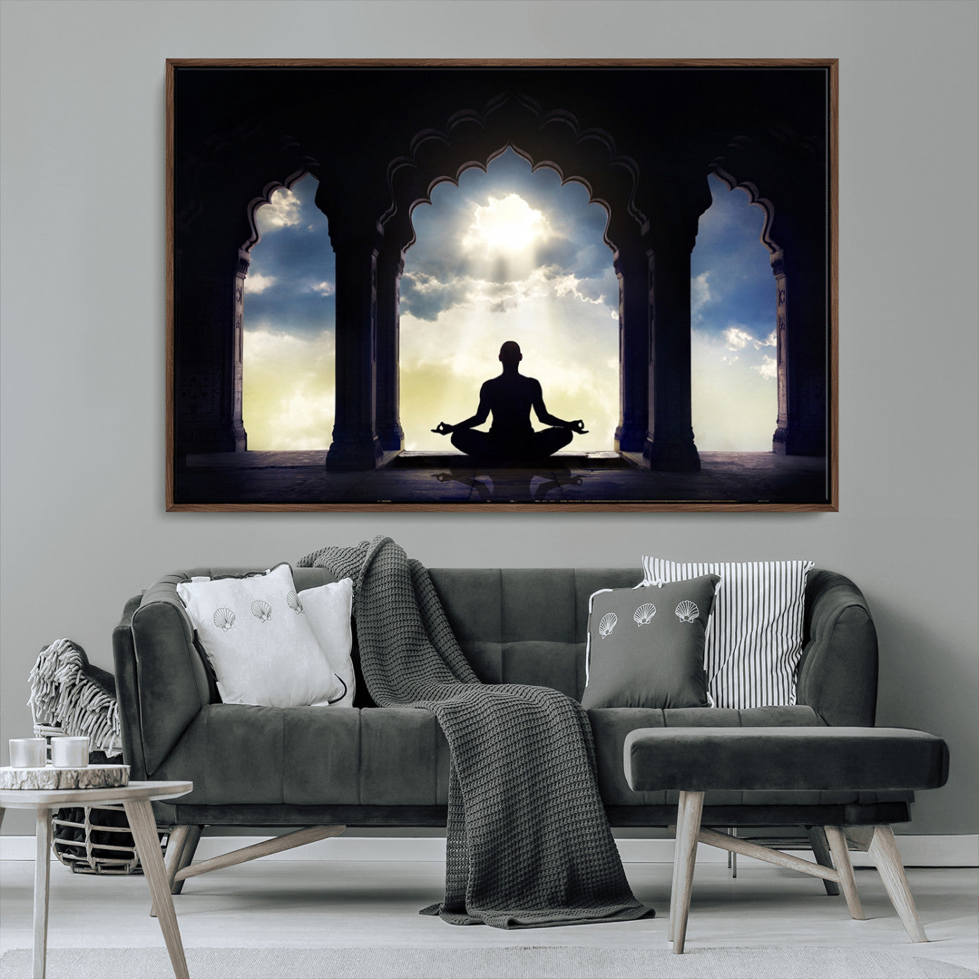 MGV-FC-36X24 - Women and Yoga Wall Art Canvas Print
