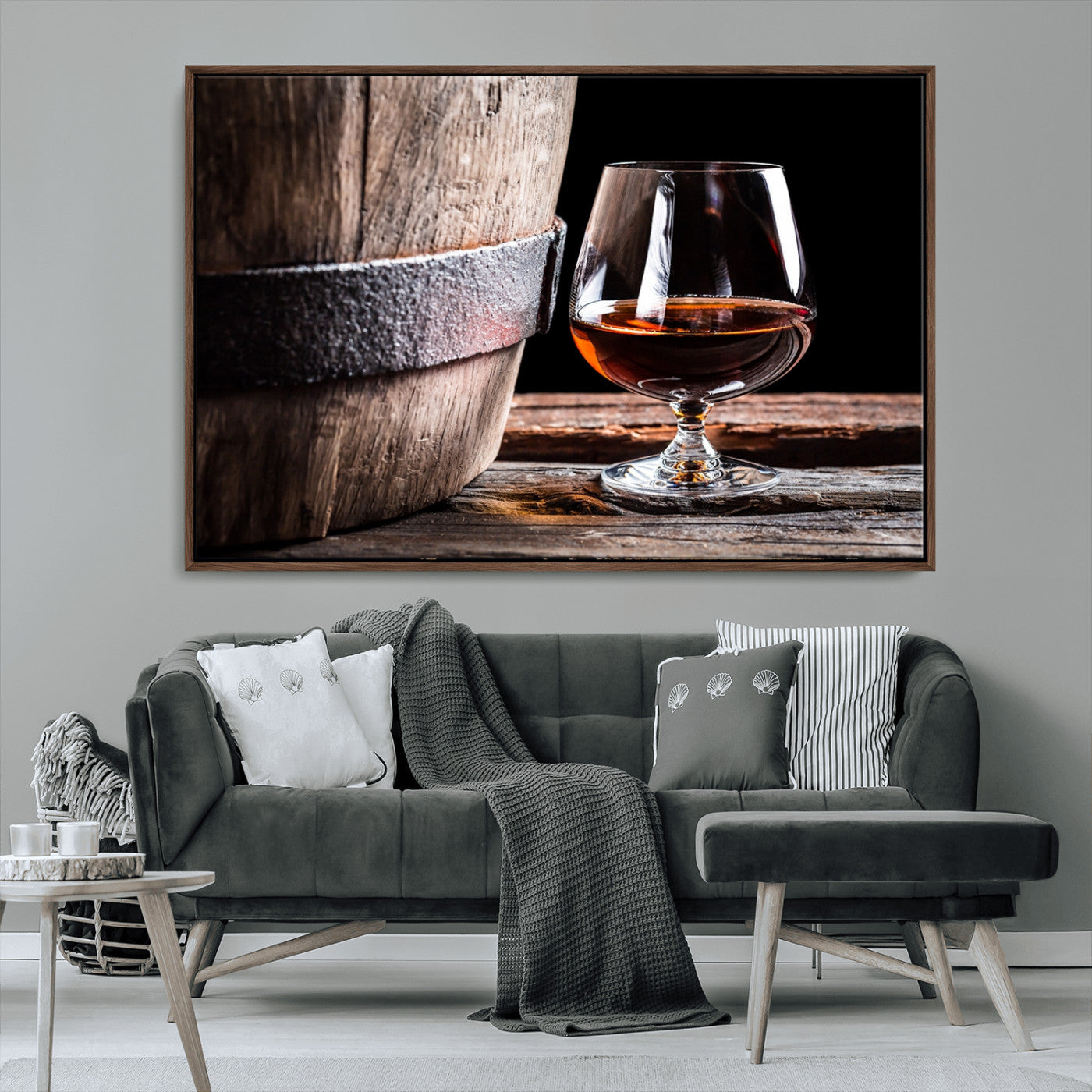 MGV-FC-36X24 - Scots Whiskey Wall Art Canvas Print