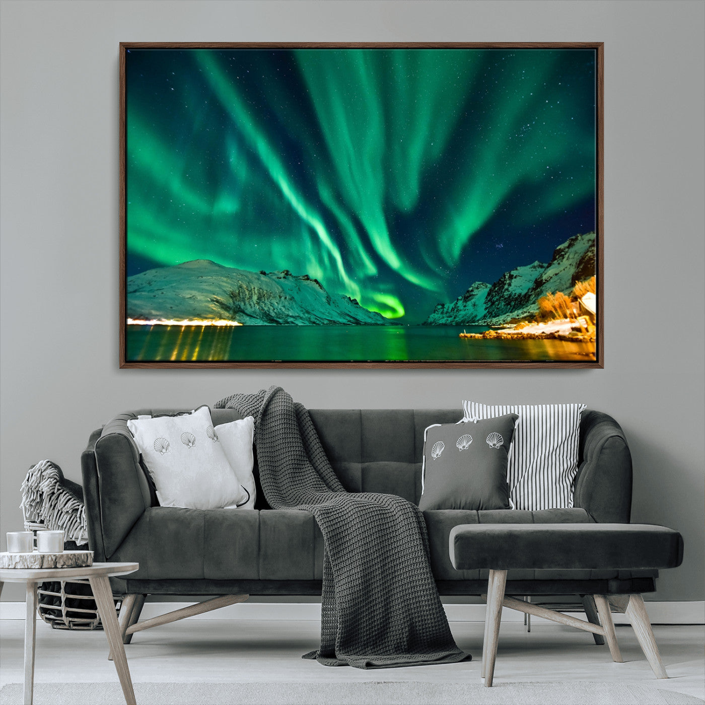 MGV-FC-36X24 - Northern Lights Wall Art Canvas Print