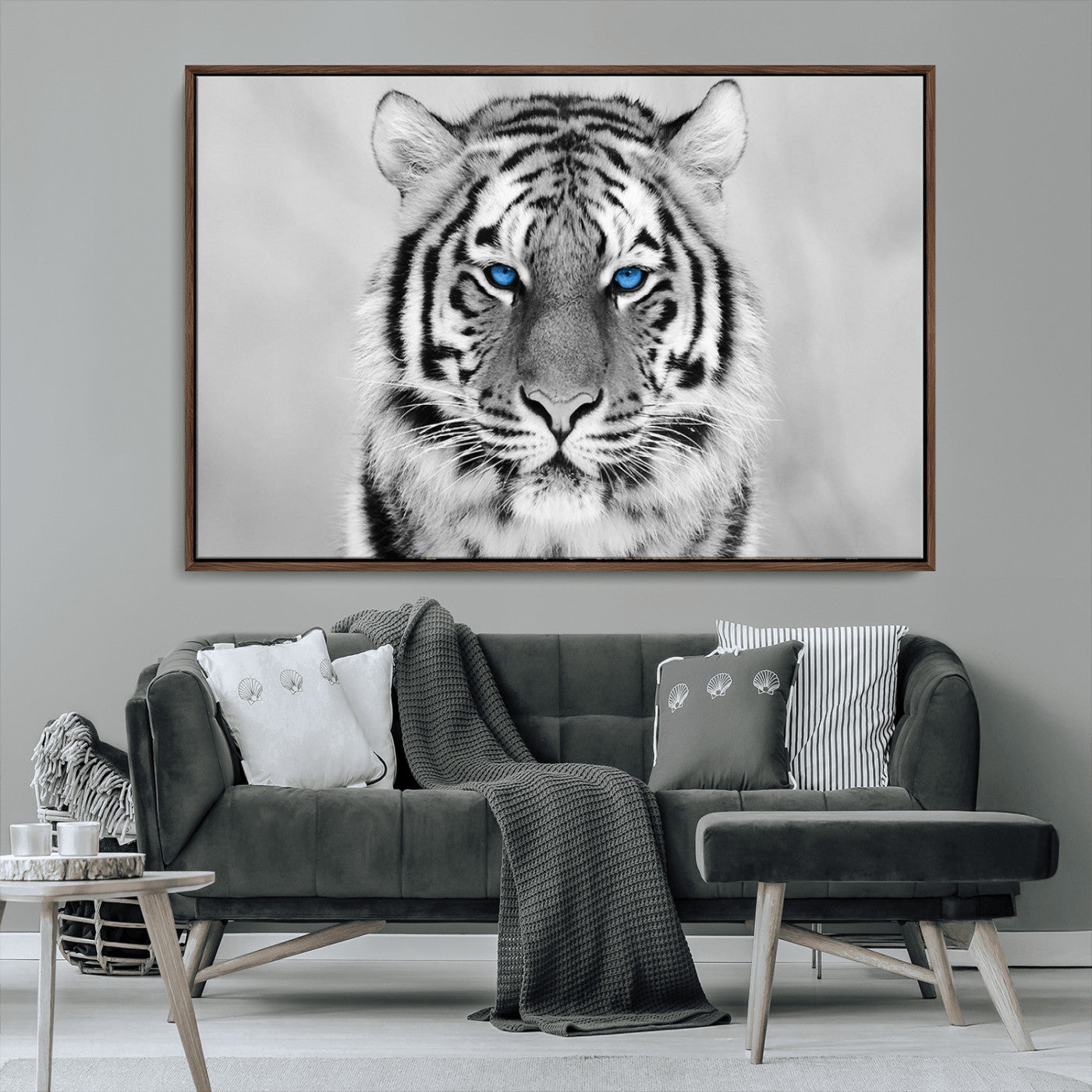 MGV-FC-36X24 - Tiger Canvas Artwork Wall Art Print