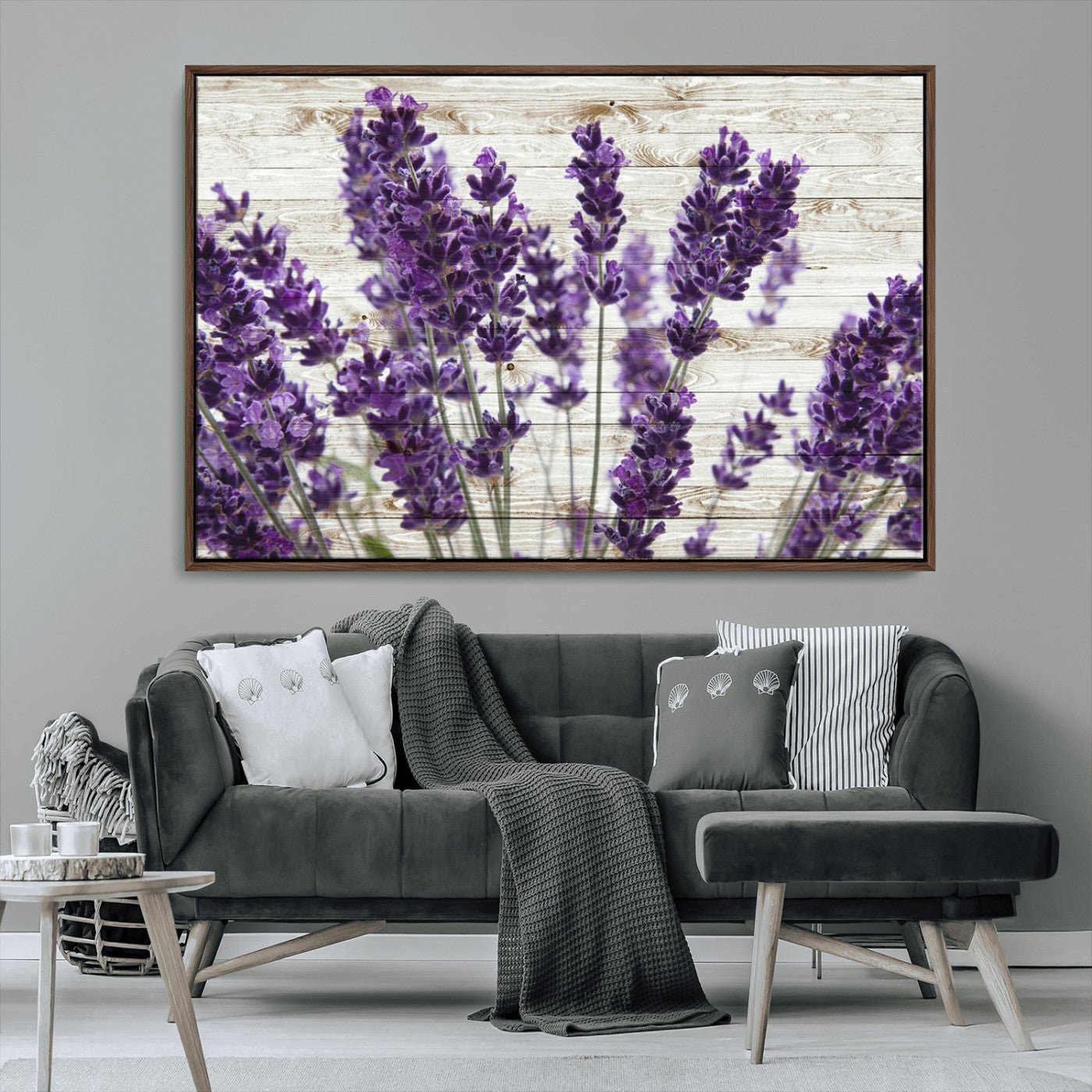 MGV-FC-36X24 - Lavender Canvas Wall Art Flower Print