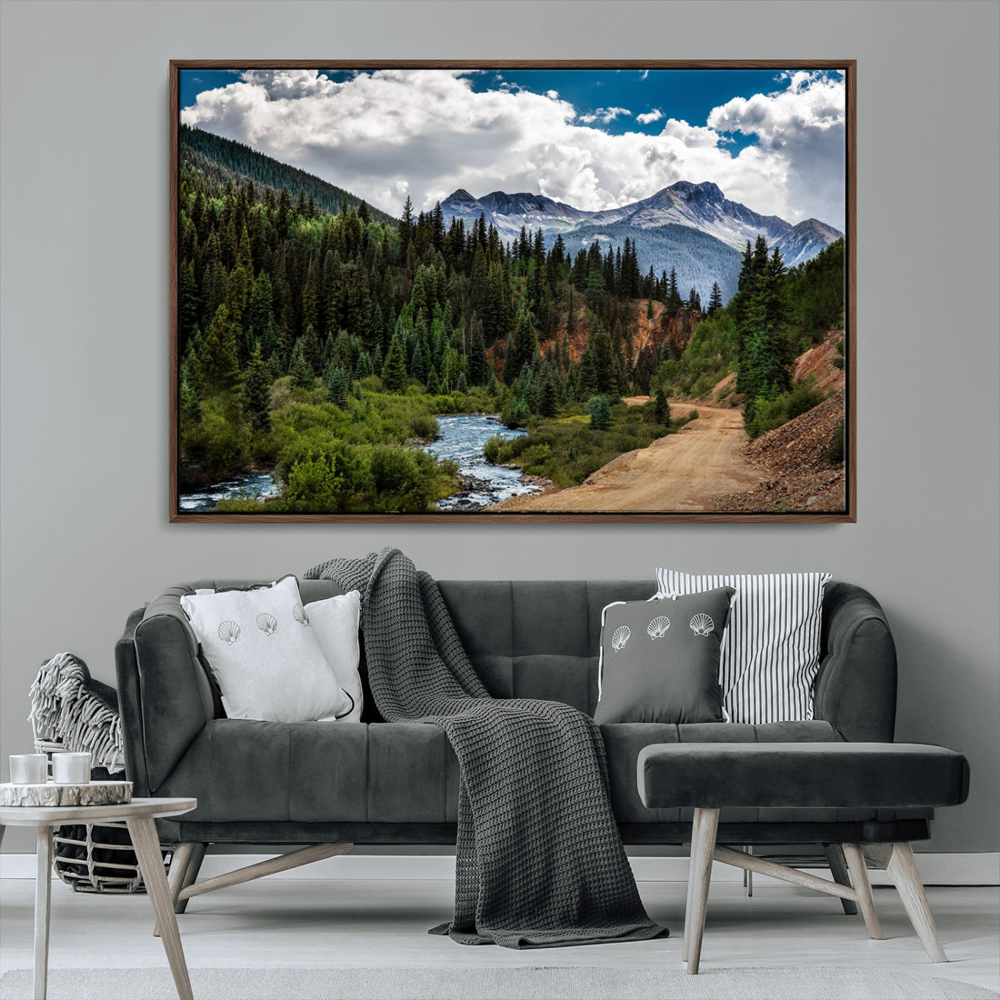 MGV-FC-36X24 - San Juan Nal Forest Wall Art Landscape Canvas Print