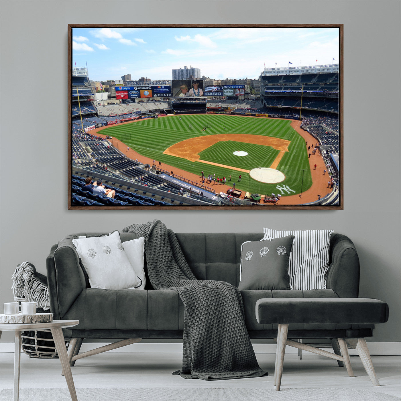 MGV-FC-36X24 - Buffalo Bills Stadium Wall Art - Buffalo Bills Decor- NFL Fans Gift, Perfect Sports Decor for Living