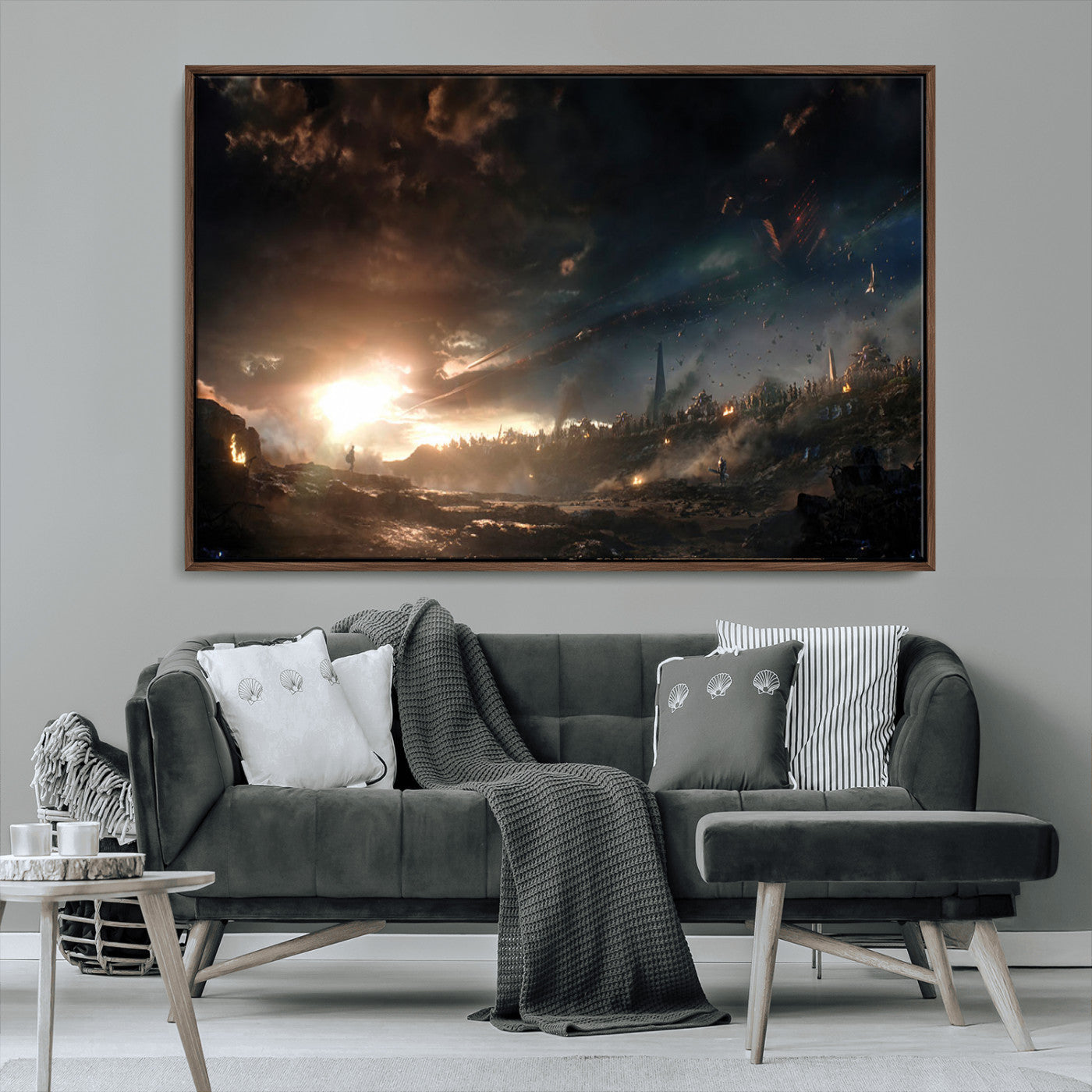 MGV-FC-36X24 - Avengers Planet Wall Art Canvas Print