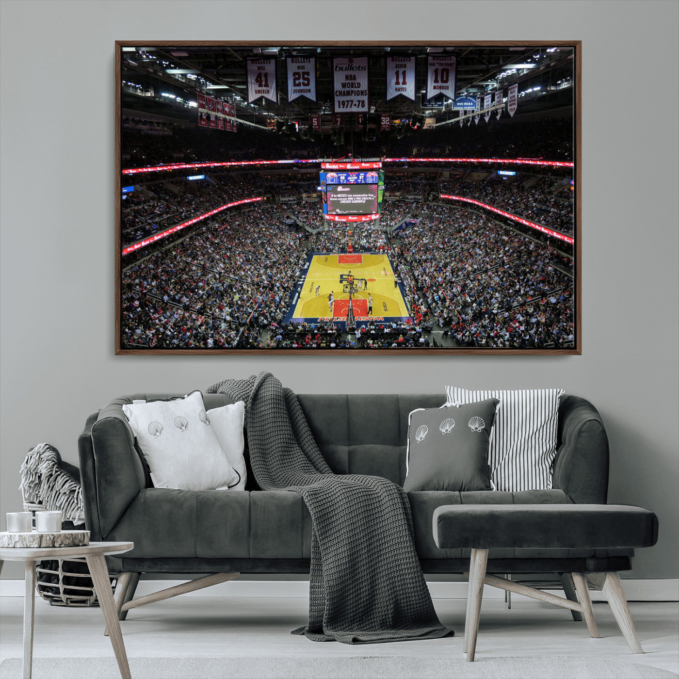 MGV-FC-36X24 - Capital One Arena Stadium Wall Art | Canvas Print | Ready to Hang | Washington D.C. Sports Decor