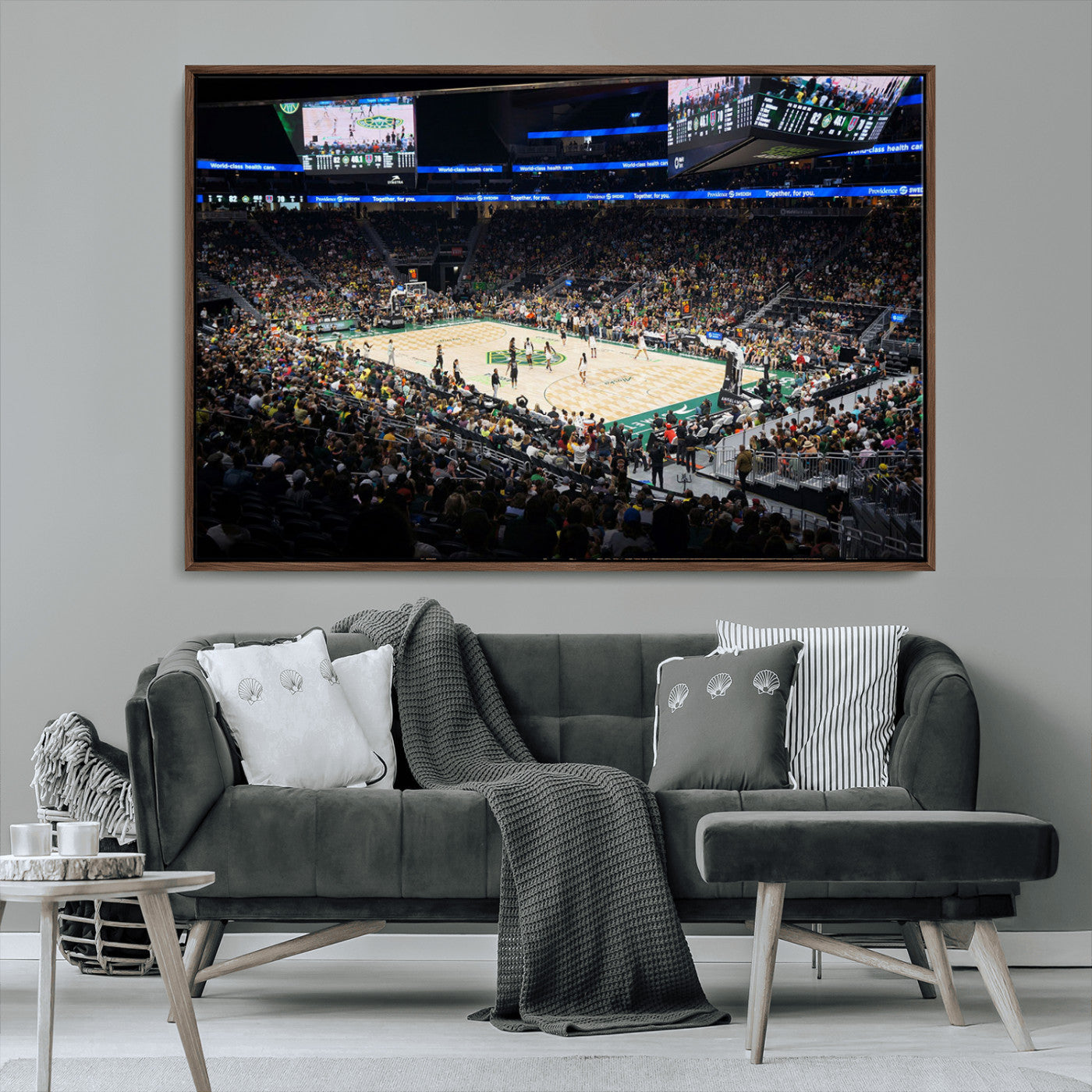MGV-FC-36X24 - Climate Pledge Arena | Washington Seattle Kraken Hockey Stadium Wall Art | Canvas Print | Ready to
