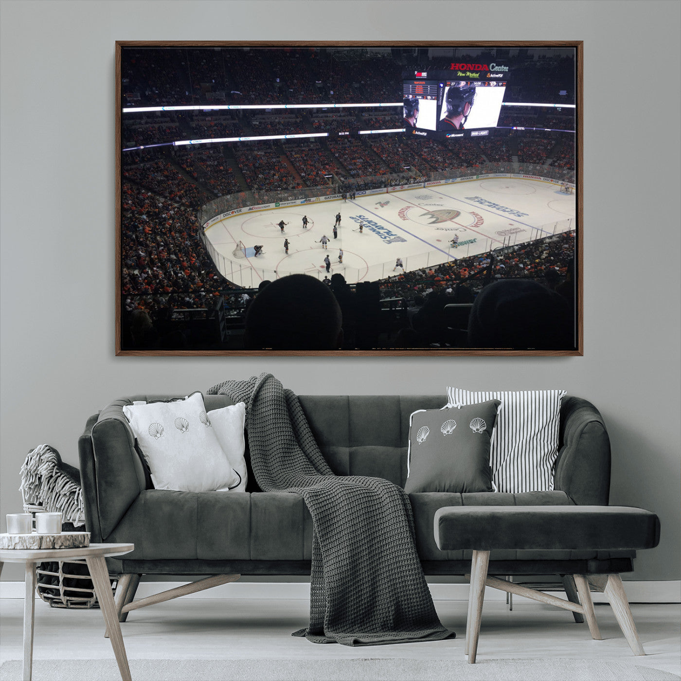 MGV-FC-36X24 - Honda Center California Anaheim Ducks Hockey Stadium Wall Art, Honda Center California Stadium Wall