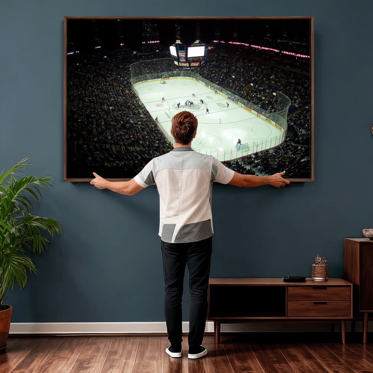 38823-MGV-CV-36X24 - Nationwide Arena Ohio Columbus Blue Jackets Hockey Stadium
