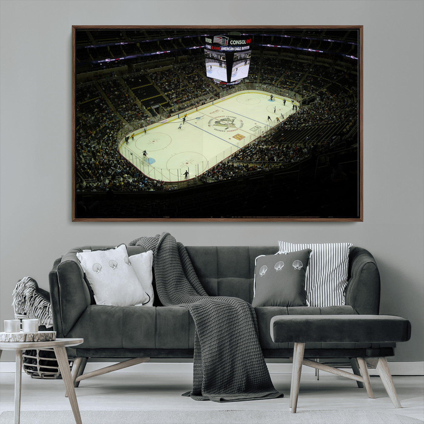 MGV-FC-36X24 - PPG Paints Arena Pennsylvania Pittsburgh Penguins Hockey Stadium Canvas, Pennsylvania Pittsburgh
