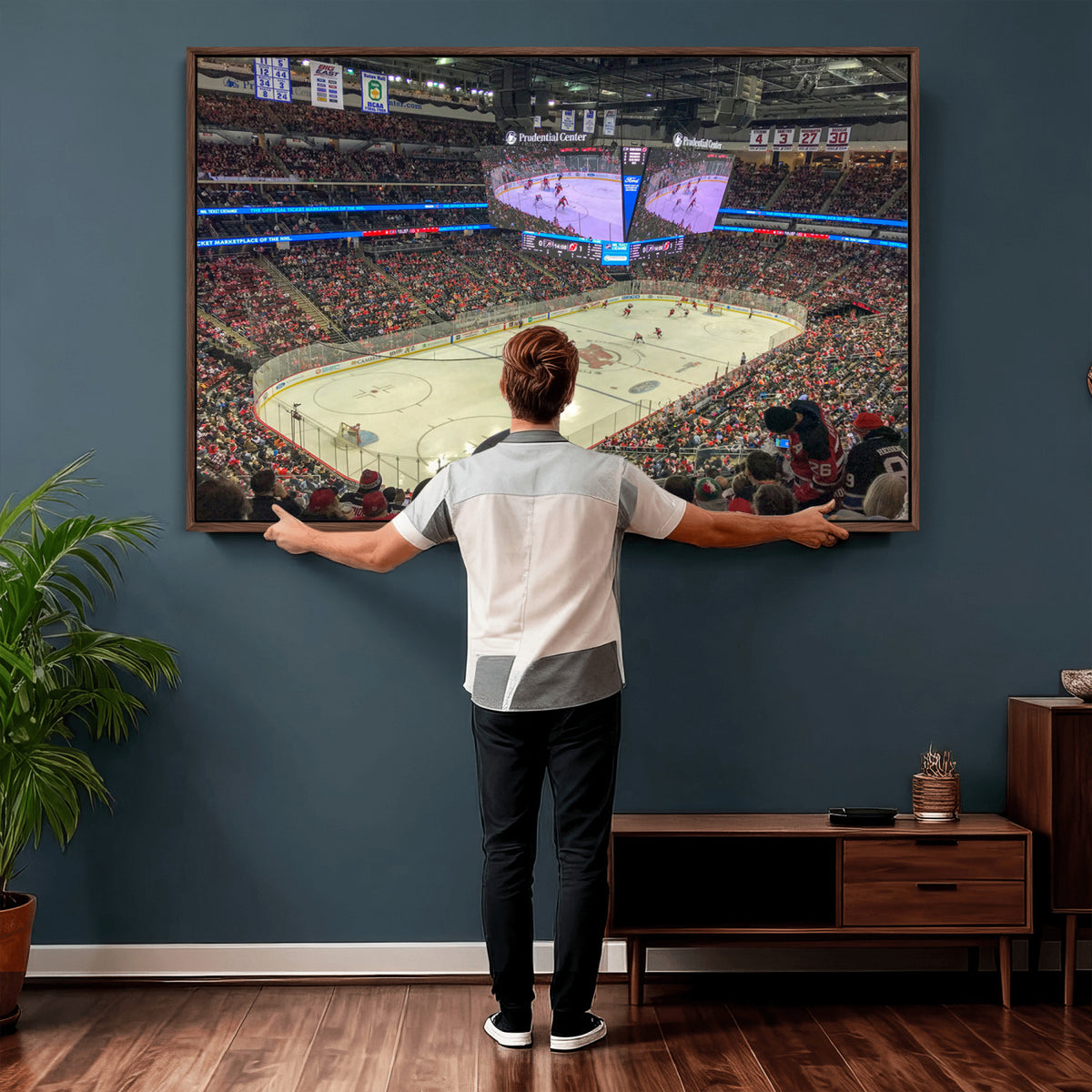 29638-MGV-CV-36X24 - Prudential Center Newark New Jersey Devils Hockey Stadium